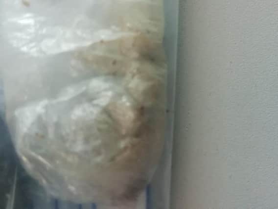 Police found Class A drugs and arrested a man wanted for other drugs offences