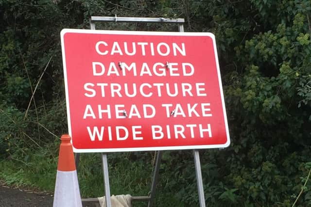 Thorpe Waterville road sign