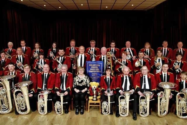 Corby Silver Band  - photo by A J Kane