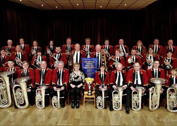 Corby Silver Band  - photo by A J Kane