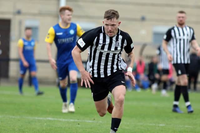 Jordon Crawford grabbed Corby Town's equaliser in the 2-1 home success over Barton Rovers