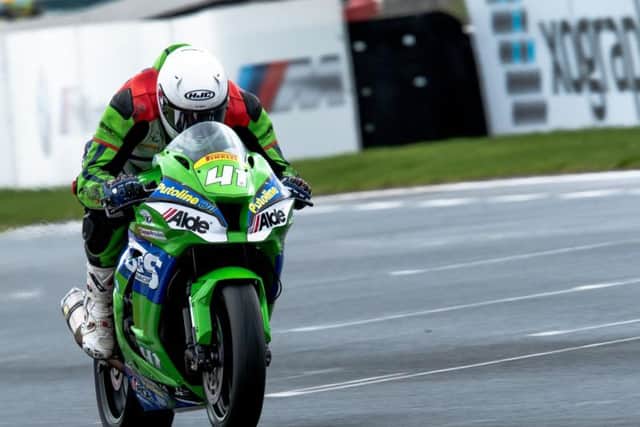 Milo Ward in action at Donington Park. Picture by Michael Hallam