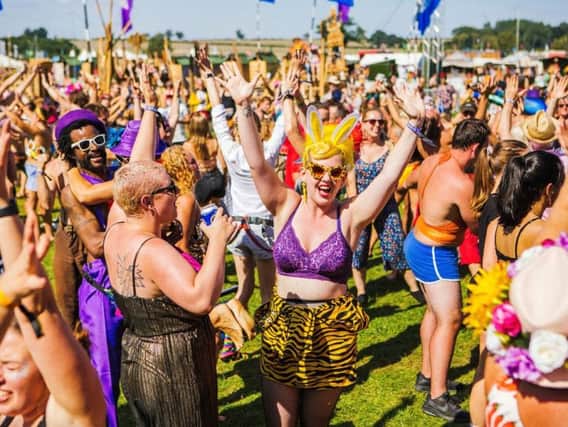 The festival's alternative ethos attracts visitors from around the world
