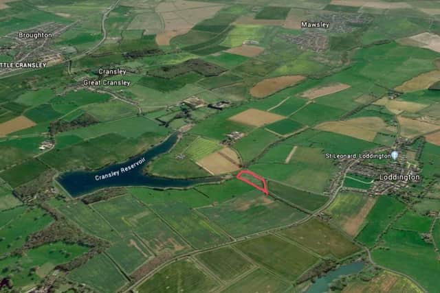 The location of the site of unauthorised work