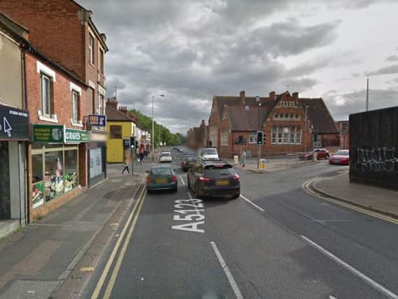 The attack was on Kettering Road, Northampton. Photo: Google