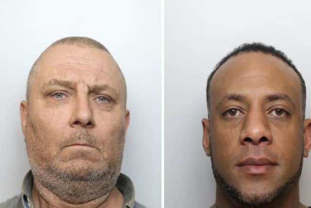 (Left) Timothy Hartgrove and (right) Marcus McLeish