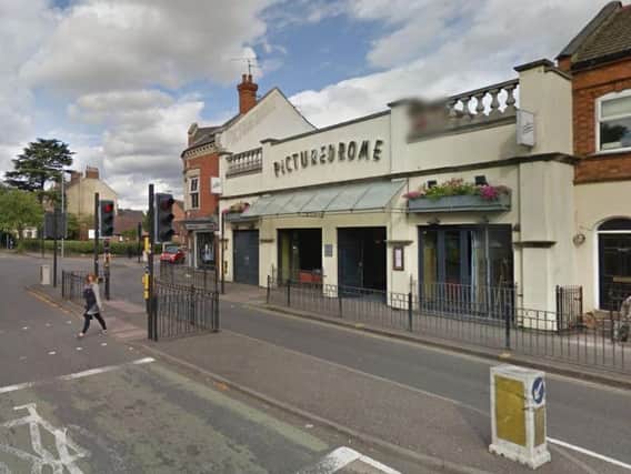 The incident took place outside the Picturedrome on Saturday. Picture by Google Maps.