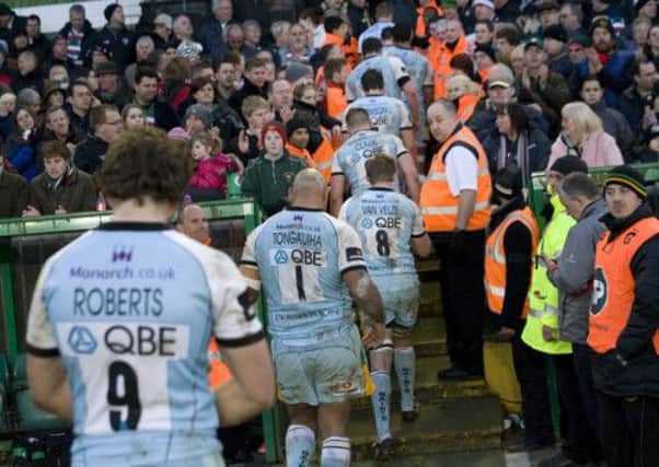 DERBY DISAPPOINTMENT - Saints have lost their past six games against Leicester Tigers (Picture: Linda Dawson)