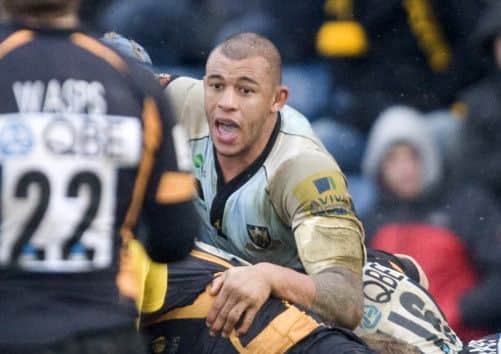 READY FOR THE DERBY BATTLE - Courtney Lawes (Picture: Linda Dawson)