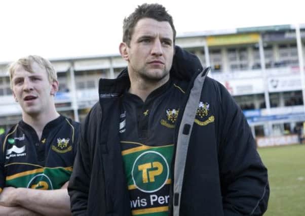 DETERMINED - Phil Dowson (picture by Linda Dawson)