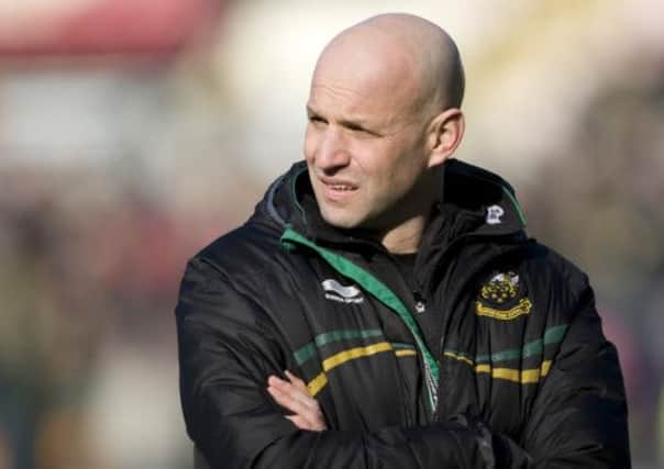 RARING TO GO - Jim Mallinder admits Saints didn't want a weekend off (picture by Linda Dawson)