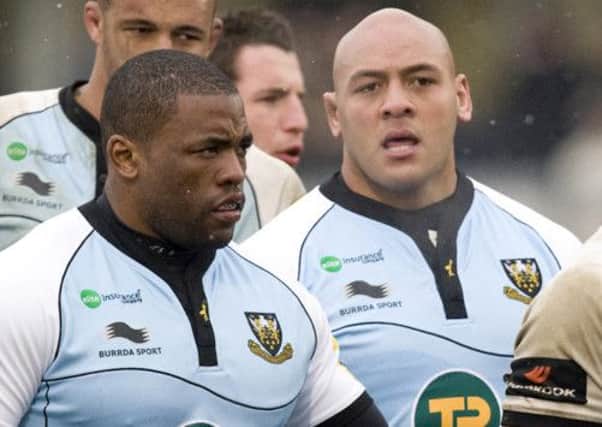 CHANCE TO GO OUT WITH A BANG - Brian Mujati (left) and Soane Tonga'uiha