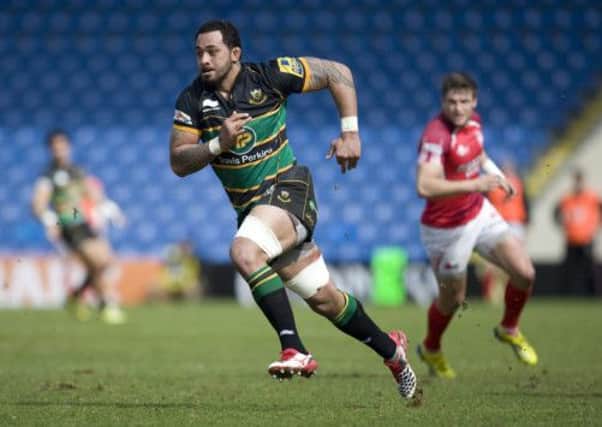 SURPRISE OMISSION - Samu Manoa is not on the Premiership player of the season shortlist (picture by Linda Dawson)