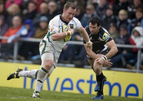 HE'S BACK - Paul Diggin made his first start since last May in the Wanderers' win at Saracens
