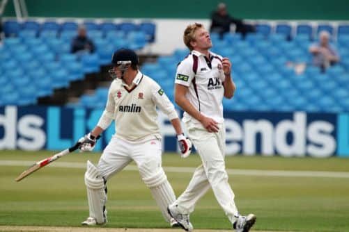Northamptonshire versus Essex in the LV= County Championship at Wantage Road