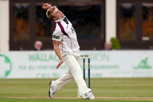 David Willey took 3-43 at Northamptonshire's bowlers enjoyed the first day of the LV= County Championship cllash with Essex