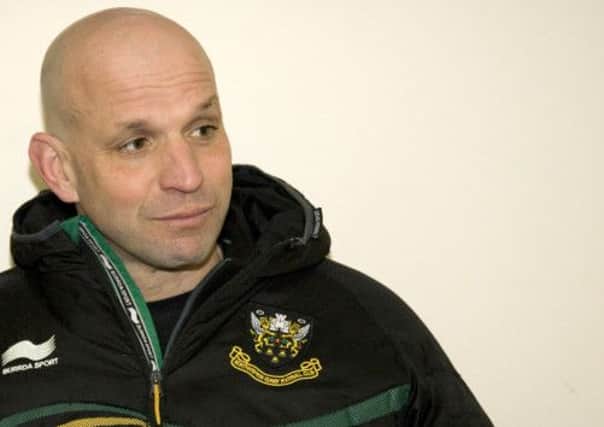 MAN IN A HURRY - Saints director of rugby Jim Mallinder (Picture: Linda Dawson)