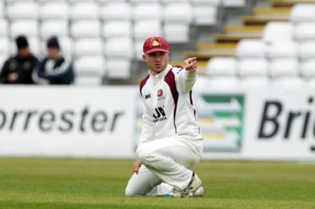Stephen Peters picked up his first win as Northants' captain