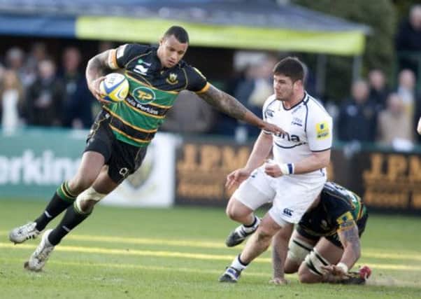 BIG AMBITION - Courtney Lawes wants his Saints team-mates to learn from their play-off mistakes (picture by Linda Dawson)