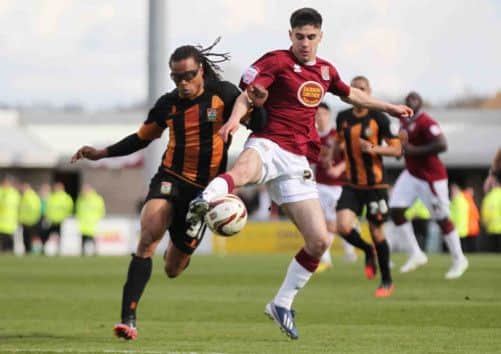 Northampton Town Football Club v Barnet at Sixfields Stadium, Northampton.