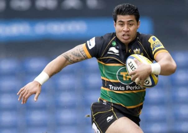 HE'S BACK - George Pisi has returned to the Saints starting XV after injury (Picture: Linda Dawson)