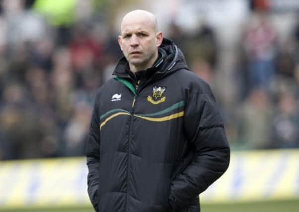GOOD CHOICE - Jim Mallinder was delighted to see Tom Wood named as England captain (picture by Linda Dawson)