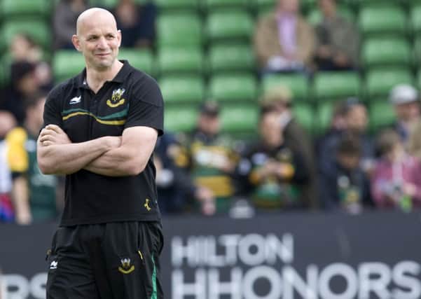SUCCESS STORY - Jim Mallinder wants Saints to maintain the good sporting summer Northampton is currently enjoying (picture by Linda Dawson)