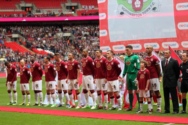 Northampton Town Cobblers V Bradford Wembley play-offs