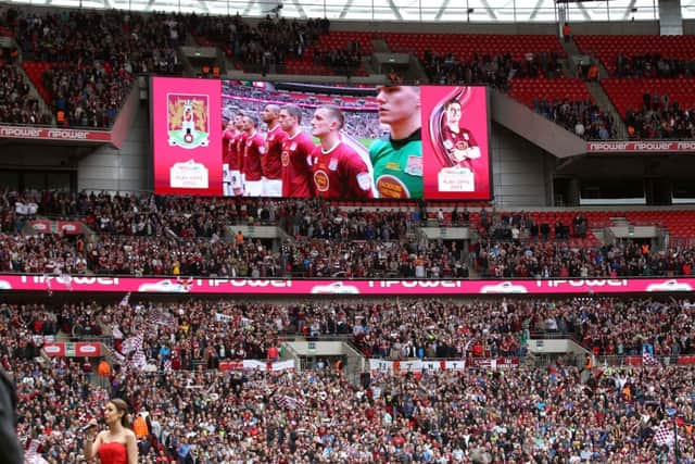 Northampton Town Cobblers V Bradford Wembley play-offs
