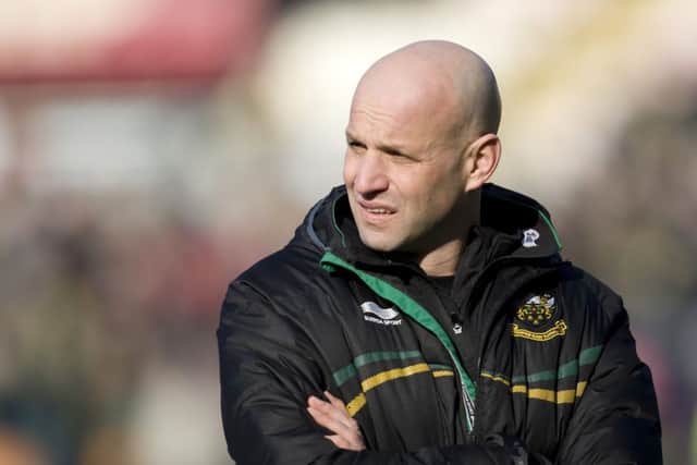 UNDERDOGS - Saints boss Jim Mallinder knows Leicester will be favourites at Twickenham (picture by Linda Dawson)