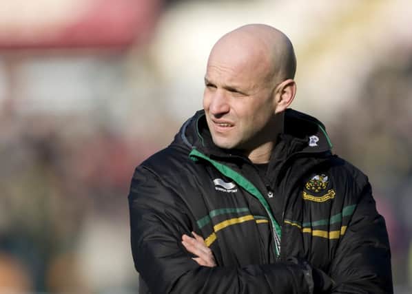 UNDERDOGS - Saints boss Jim Mallinder knows Leicester will be favourites at Twickenham (picture by Linda Dawson)