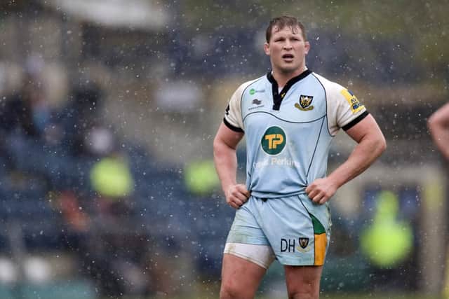 THINKING BIG - Dylan Hartley is confident Saints can shine on the Twickenham stage (picture by Linda Dawson)