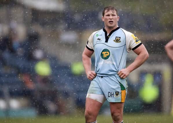 THINKING BIG - Dylan Hartley is confident Saints can shine on the Twickenham stage (picture by Linda Dawson)