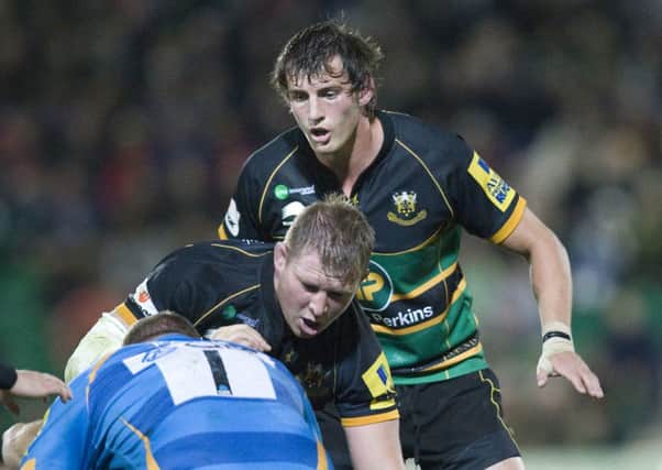 FULL BACKING - Tom Wood is supporting banned Saints skipper Dylan Hartley (picture by Linda Dawson)