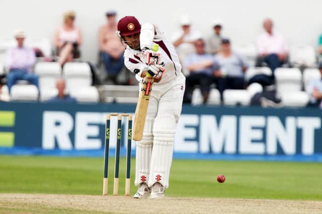 Kyle Coetzer in action during Northants' first innings