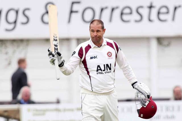 Andrew Hall hit his second century in as many County Championship outings