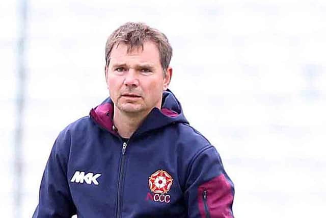 Northants head coach David Ripley