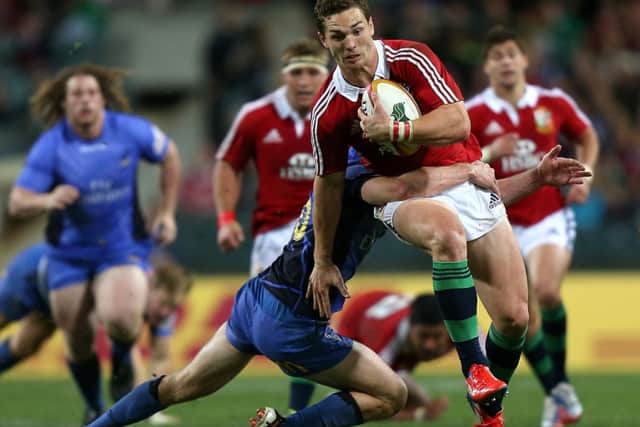 TOP TALENT - George North's performances for the Lions are impressing pundits and exciting Saints fans