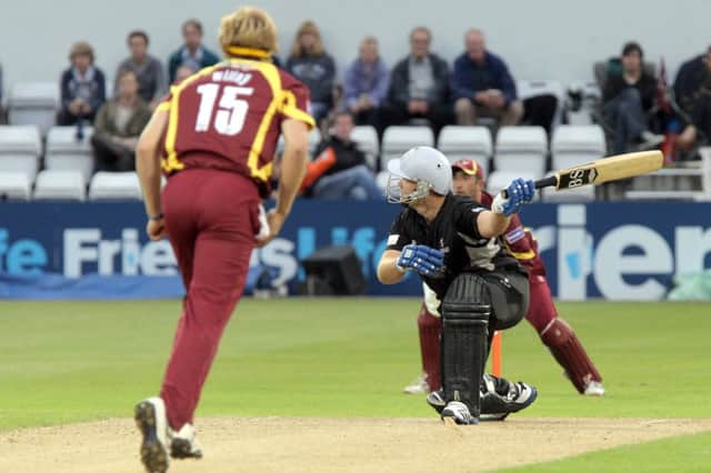 Richard Levi, seen batting for Somerset at the County Ground last season, will be the Steelbacks' second overseas player for this year's competition