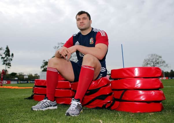 SITTING OUT - Alex Corbisiero is set to miss the Lions' second Test on Saturday