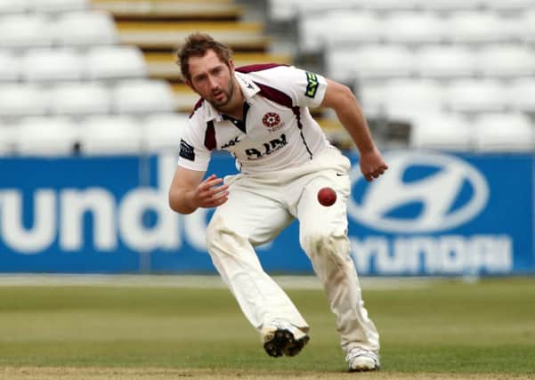 CROWD-PLEASER - Northants all-rounder Steven Crook