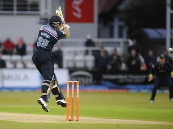 Kyle Coetzer played his part in a strong batting effort by the Steelbacks