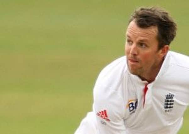 FIT FOR THE ASHES - England's Northampton-born off-spinner Graeme Swann