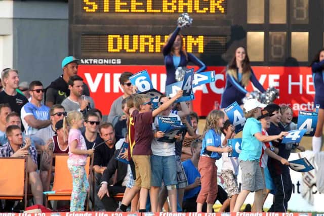 Northants Steelbacks v Durham Dynamos. County Ground, Wantage Road, Northampton.