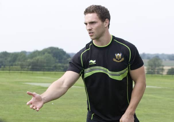 SAINT GEORGE - Wales wing George North is not feeling under any pressure to perform at his new club (picture by Linda Dawson)