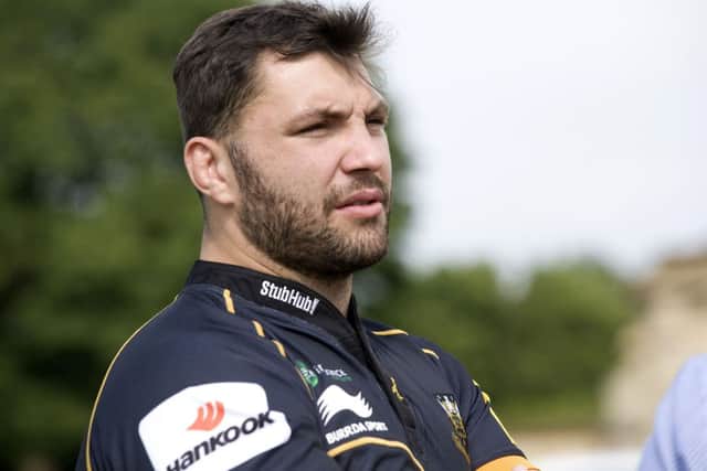 HIGH HOPES - new Saints prop Alex Corbisiero (picture by Alex Corbisiero)