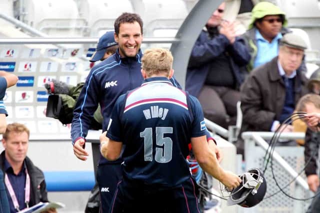 Nothants Steelbacks v Essex Eagles. T20 semi-final, Edgbaston, Birmingham.