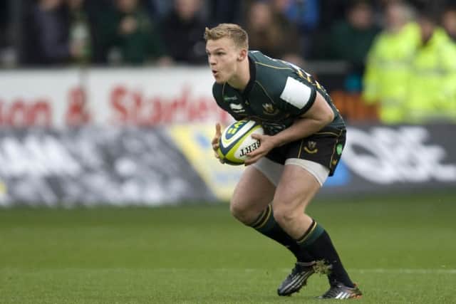 DOUBLING UP - Tom Stephenson scored twice in Saints' win over Blue Bulls (picture by Linda Dawson)