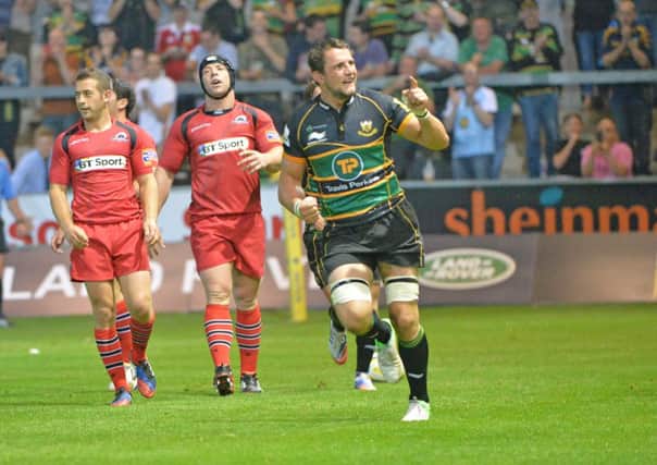 FEELING FRESH - Phil Dowson has revelled in Saints' build-up to the new season (picture by Dave Ikin)