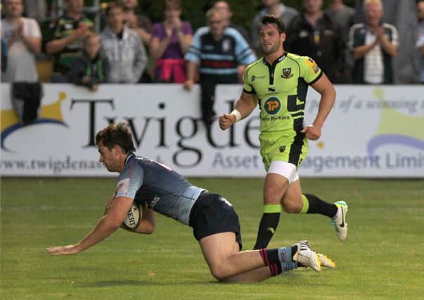 FIT AGAIN - Ben Foden is available for selection for Saints' game against Exeter on Saturday